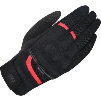 Moto rukavice Rukavice BRISBANE AIR, OXFORD (černé/červené) L