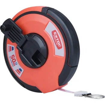 metr EXTOL PREMIUM pásmo ocelové, 50m,š. pásku 13mm