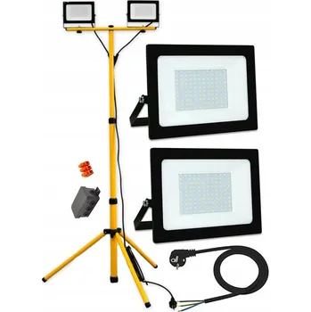 LED halogenový reflektor 2x 30W + stativ a kabel