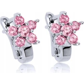 Náušnice Dětské Náušnice Euforia stříbrné kytičky