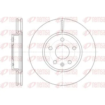 Brzdový kotouč Brzdový kotouč REMSA 61286.10