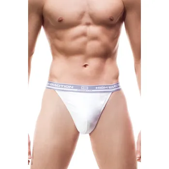 Pánské tanga Pánská tanga High emotion white - CORNETTE bílá XXL