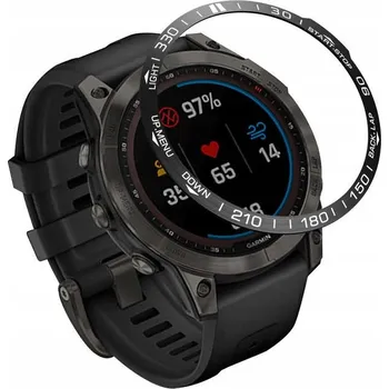Pouzdro na mobilní telefon Krytka rámeček BEZEL pro Garmin Fenix 7X
