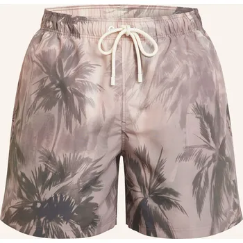 Pánské plavky Palm Angels Pánské Koupací Šortky Sunset Palms, černošedá /...