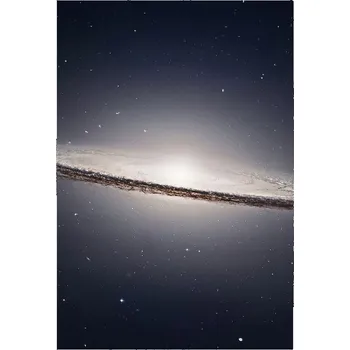 Obraz Plakát v bílém rámu do obývacího pokoje ložnice 50x70, galaxie, moderní obraz