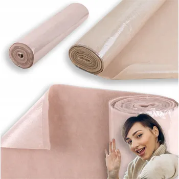 Koberec StP PODLAHOVÁ KRYTINA samolepicí koberec BÉŽOVÝ z role 1 m2 potahový materiál