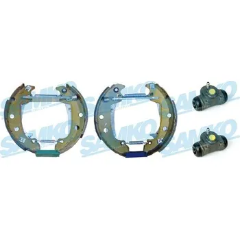 Brzdová čelist Sada brzdových čelistí SAMKO KEG034