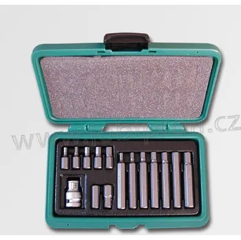 Gola sada Sada bitů 10 mm imbus 4 - 12 mm 1/2" 15 dílů H4014 HONITON (sada hlavic, sada nástrčných hlavic, nástrčné hlavice, gola sada, sada honiton)