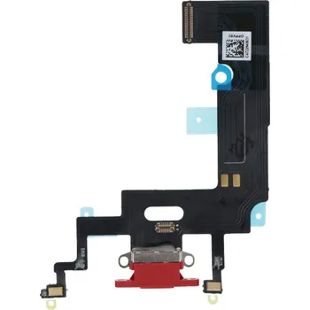 Nabíjecí port a flex kabel pro iPhone XR OEM - Červený