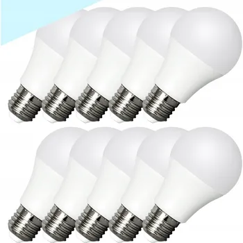 Žárovka LED žárovka SMD E27 8W (ekvivalent 65W) 640lm A60 STUDENÁ BÍLÁ