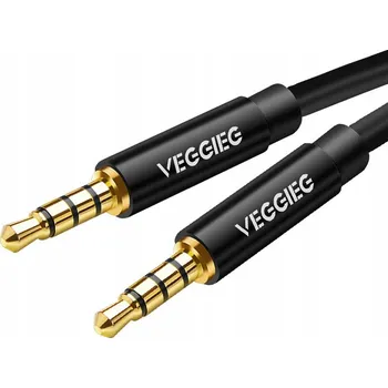 Audio kabel Kabel mini jack 3,5 mm s mikrofonem OFC AUX 4-pin 2 m