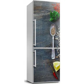 Fototapeta Foto Samolepka na ledničku Koření a bylinky 70x190