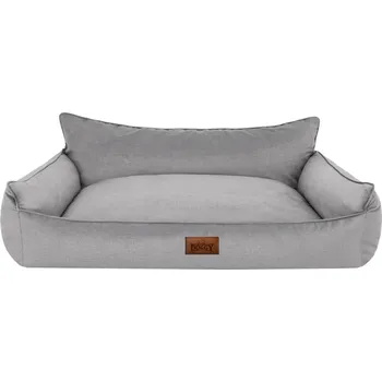 Pelíšek pro psa Doggy Pelech Joker, šedý Fancy Velikost: L (64 x 49 cm)