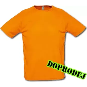 Pánské tričko Sols Tričko Sporty Men - doprodej Neon Orange - 2XS - 1 ks
