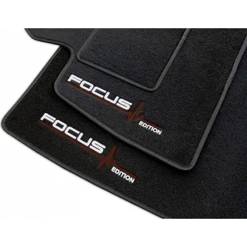 autokoberec VELUROVÉ AUTOKOBERCE FORD FOCUS MK2 (2004 - 2011) + 4x VÝŠIVKA