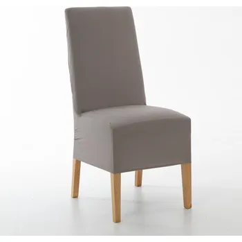 Potah na židli Blancheporte Potah na židli z mikrovlákna hnědošedá