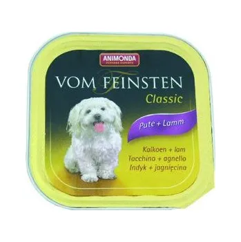 Krmivo pro psa ANIMONDA paštika CLASSIC - krůta, jehněčí pro psy 150g
