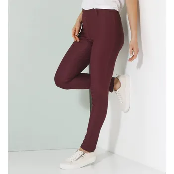 Dámské legíny Komfortní tregíny s pružným pasem purpurová 56