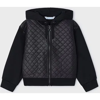 Dětská móda Dívčí mikina, bunda Mayoral na zip s kapucí 4496 Rozměr: 110