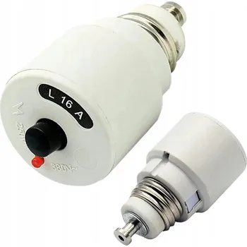 vypínač AUTOMATICKÝ JISTIČ ZÁVITOVÝ 16A E27 1P IP20 S VYPÍNAČEM