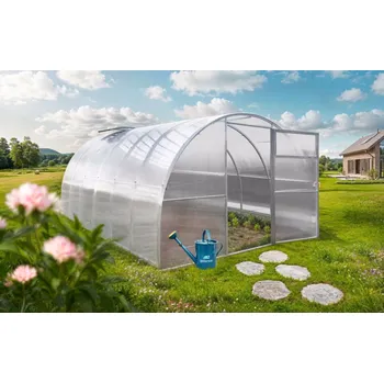 Skleník Polykarbonátový skleník Gulliver Délka skleníku: 10 m, Tloušťka polykarbonátu: 4 mm