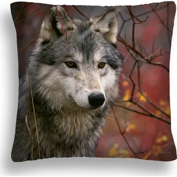 Polštář POLŠTÁŘ VELKÝ 50*50 VLK 17 DEKORAČNÍ 40x40 ALFA SAMEC