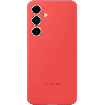 Pouzdro na mobilní telefon Silikonový zadní kryt pro Samsung Galaxy S25+ EF-PS936CREGWW, červená