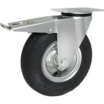 Pojezdové kolečko Pneumatické kolo 225 mm otočná vidlice