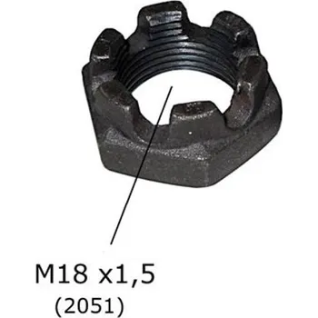 Matice Korunová matice ložiska M18 Al-Ko 2050/2350