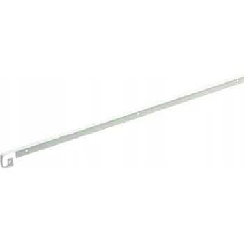 Nábytkové kování Těsnící lišta 28 mm x 600 mm bílá matná