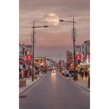 Obraz Plakát Hlavní ulice Camden bez rámu 53 x 81 cm