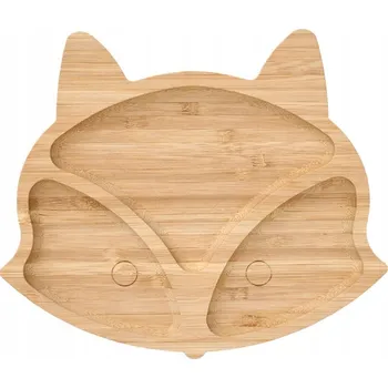 Talíř Talířek Zeller hnědý bambus