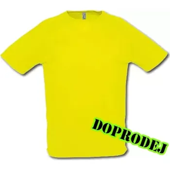 Pánské tričko Sols Tričko Sporty Men - doprodej Neon Yellow - 3XL - 1 ks