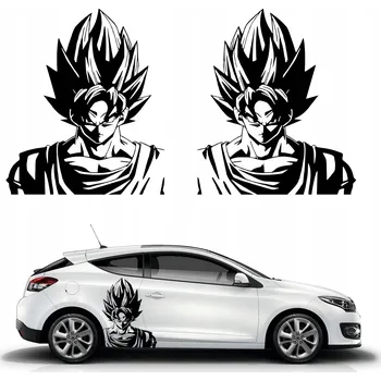 Samolepicí dekorace na vozidlo SAMOLEPKY NA AUTO VZOR 60x51 cm 2 ks