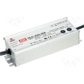 Napájecí zdroj pro osvětlení MEAN WELL HLG-40H-12A