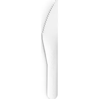 Jednorázové nádobí Biologicky odbouratelné Nože na papír 15,8 cm 50 ks