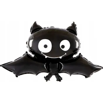 Balónek Balón černý PartyPal netopýr
