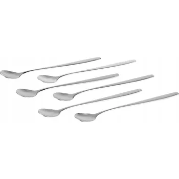 Příbor Lžičky na jogurt a vysoké nápoje, 6 kusů, 19 cm