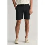 TEPLÁKOVÉ ŠORTKY GANT REG SHIELD SWEAT SHORTS BLACK