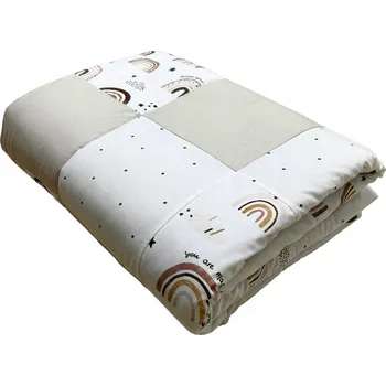 Přehoz na lůžko Přehoz/deka na postel pro děti 100x180 duhy