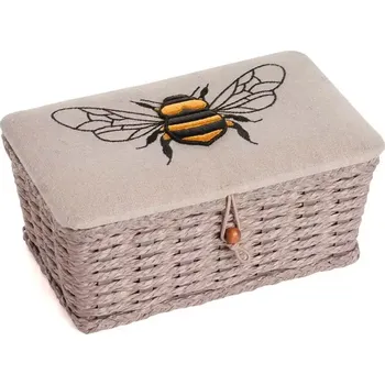 Organizér galanterie Malý košík na šití - Včelka (Small Sewing Box w/Wicker Bee)