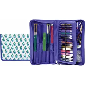 Jehlice Knitpro Glory Pouzdro na jehlice a příslušenství 17,5×29 cm (Knitpro Glory Eternity Assorted Needle Case 17,5×29 cm)