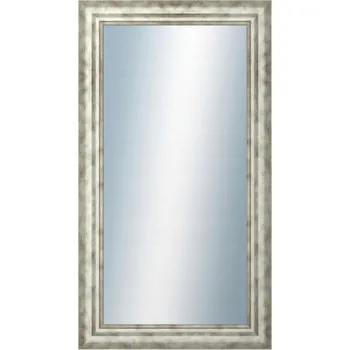 Zrcadlo DANTIK - Zrcadlo v rámu 50x90 | TRITON široký stříbrný