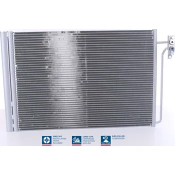 Výparník klimatizace Kondenzátor, klimatizace NISSENS 940045