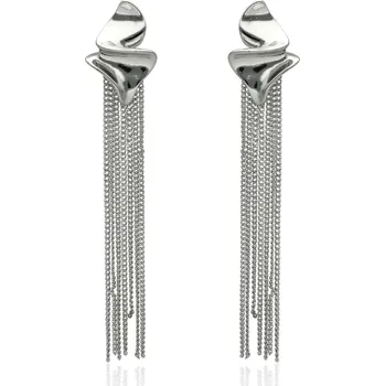 Náušnice Yvon Večerní náušnice se stříbrnými řetízky