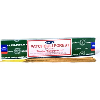 Vonná tyčinka Orientální vonné tyčinky PATCHOULI FOREST 15g Satya