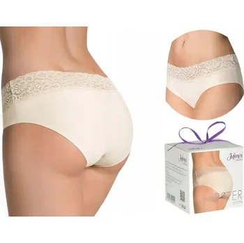 Kalhotky Julimex Kalhotky Hipster Panty XL Béžová