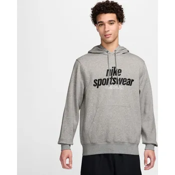 Pánská mikina Nike Club Fleece mikina - 0 - šedá - L