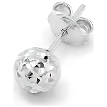 Náušnice B&B Goldinvestic pecky bílé zlato