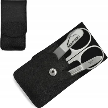 Giesen & Forsthoff 3dílná manikúrová sada v koženém pouzdře